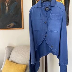 Burberry Denim Cape